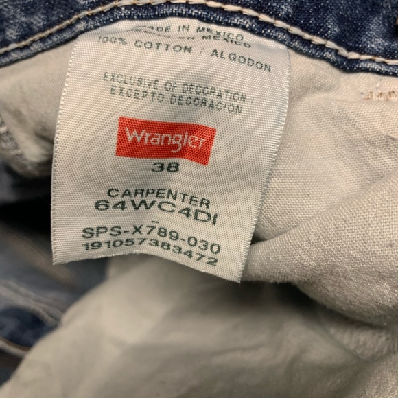 Men’s Wrangler Shorts 1/2 - Picture 4 of 4